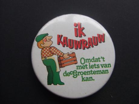 Groenteman verse groenten reclame biologisch